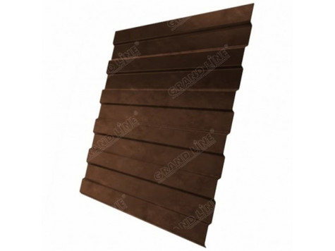 Профнастил С8 Safari Brown 0,5 мм Safari Twincolor Grand Line