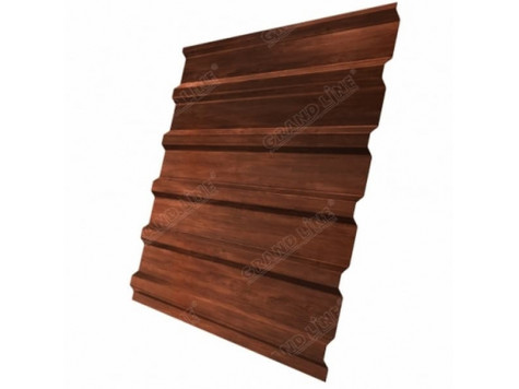 Профнастил С20 Cherry Wood 0,4 мм Print Twincolor Grand Line
