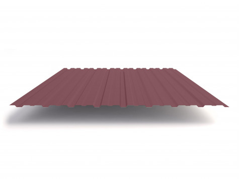 Профнастил С10 RAL 3005 винно-красный 0,5 мм Satin Grand Line