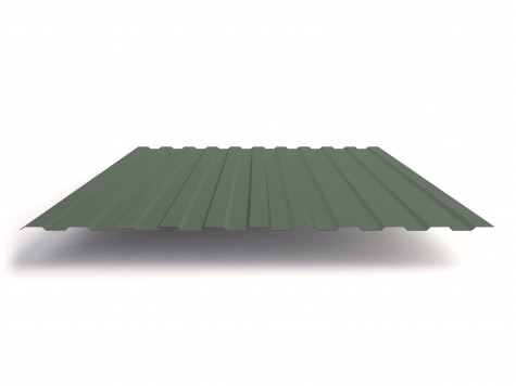 Профнастил С8 RAL 6020 хромовый зелёный 0,5 мм Quarzit Grand Line