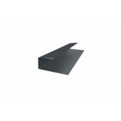 J-Профиль 18мм 0,5 Rooftop Matte RAL 7024 мокрый асфальт