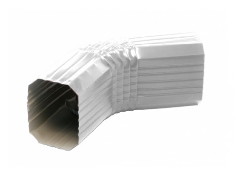 Колено прямоугольное Vortex RAL 9003