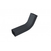 Колено трубы гофрированное Vortex Lite Matt 76х102 мм RAL 7024