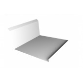 Планка примыкания нижняя 20х122х260х15 0,5 Zn