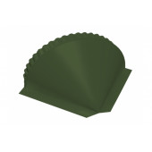 Заглушка конусная GreenCoat Pural BT RR 11 темно-зеленый (RAL 6020 хромовая зелень)