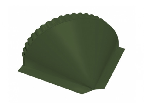 Заглушка конусная GreenCoat Pural BT RR 11 темно-зеленый (RAL 6020 хромовая зелень)