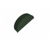 Заглушка малая торцевая GreenCoat Pural BT, matt RR 11 темно-зеленый (RAL 6020 хромовая зелень)