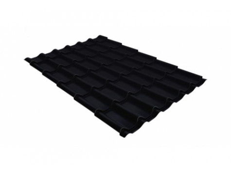 Металлочерепица классик 0,5 Rooftop Matte RAL 9005 черный